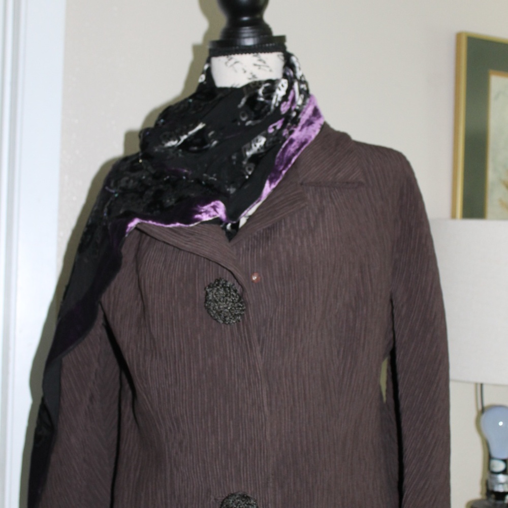 Saks Fifth Avenue Purple Blazer